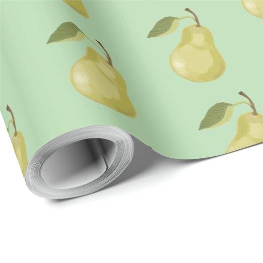 Pears Geschenkpapier (Rolleneckpunkt)