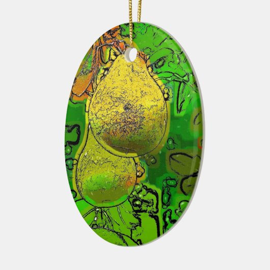 PEARS KERAMIK ORNAMENT (Links)