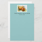 Pears Pair Briefpapier (Vorne/Hinten)