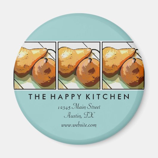 Pears Pair Magnet (Vorne)