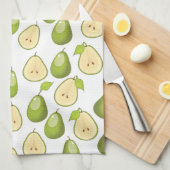 Pears Pattern Geschirrtuch (Viertel Falte)
