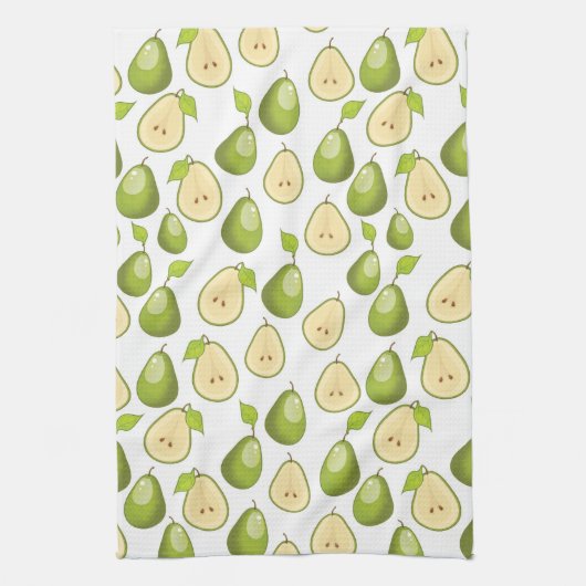 Pears Pattern Geschirrtuch (Vertikal)