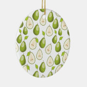 Pears Pattern Keramik Ornament (Rechts)