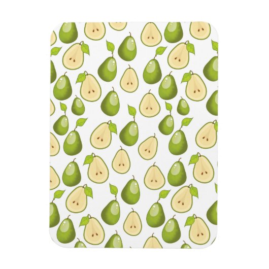 Pears Pattern Magnet (Vertikal)