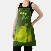 PEARS Perfekte Handgezeichnete Kunst Schürze (InSitu)