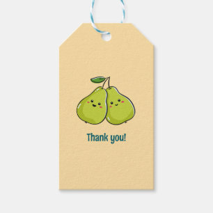 Pears sagt, danke geschenkanhänger