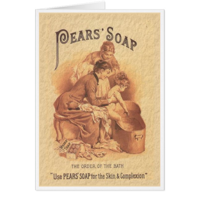 Pears Seife badet das Kind (Vorne)