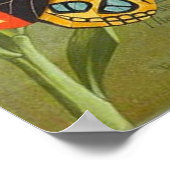 Pears Sopa Butterfly Poster (Ecke)