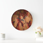 Pears Vintage Style Wall Clock Große Wanduhr (Zuhause)