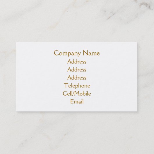 PEARS VISITENKARTE (Rückseite)