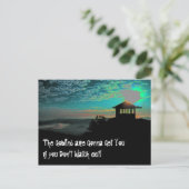 Pearsoll Peak Fire Lookout Postkarte (Stehend Vorderseite)