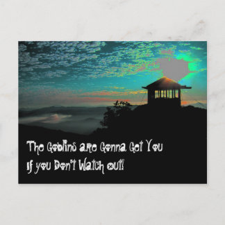 Pearsoll Peak Fire Lookout Postkarte