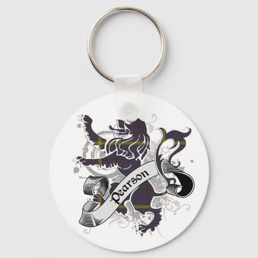 Pearson Tartan Lion Schlüsselanhänger (Vorderseite)