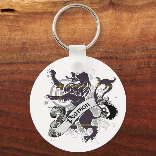 Pearson Tartan Lion Schlüsselanhänger (Vorderseite)