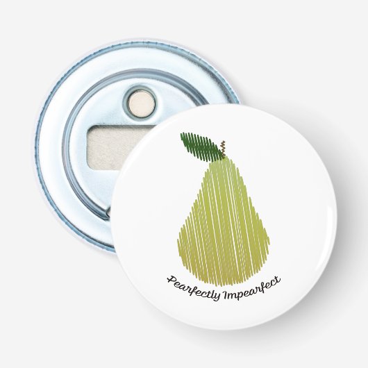 Peartly Impearfect Flaschenöffner (Vorderseite)