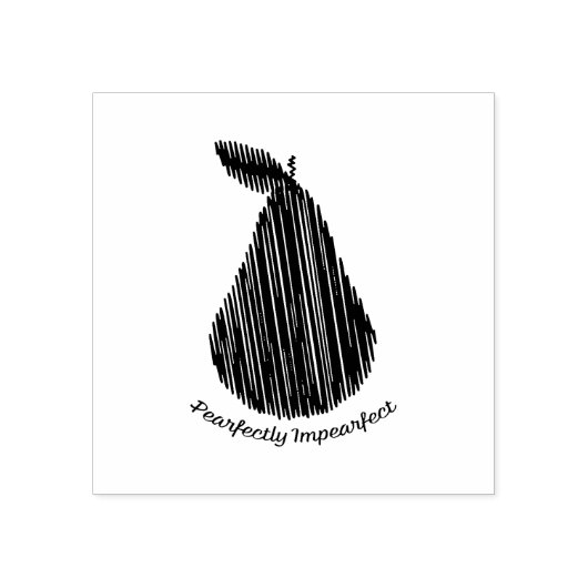 Peartly Impearfect Gummistempel (Prägung)