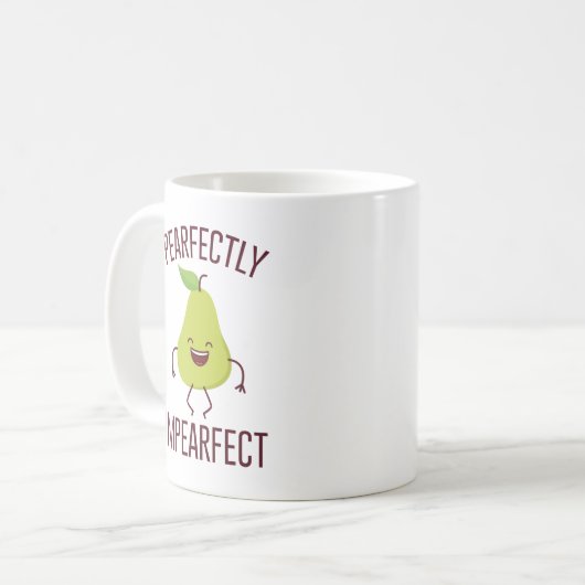 Peartly Impearfect Kaffeetasse (Vorderseite Links)