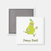 Peary Schnell! Magnet (Vorderseite/Rückseite)