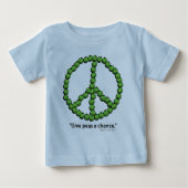 Peas A Chance Baby T-shirt (Vorderseite)