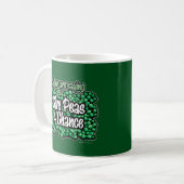 Peas A Chance Kaffeetasse (Vorderseite Links)