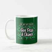 Peas A Chance Kaffeetasse (Links)