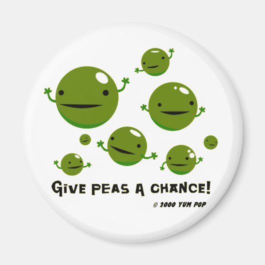 Peas a Chance Magnet (Vorne)