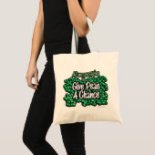 Peas A Chance Tragetasche (Vorderseite (Produkt))