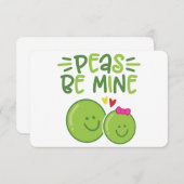 PEAS BE MINE (Vorne/Hinten)