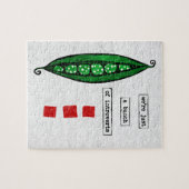 Peas Jigsaw Puzzle - Schönes Gemüse - Einführungen (Horizontal)