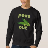 Peas Out Sweatshirt (Vorderseite)