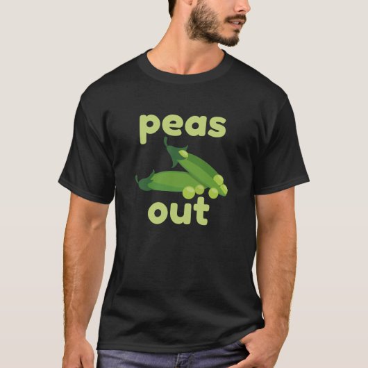 Peas Out T-Shirt (Vorderseite)