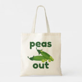 Peas Out Tragetasche (Rückseite)