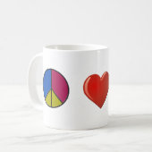pease-Liebe-St.-croix Kaffeetasse (Vorderseite Links)