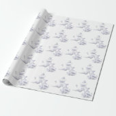 Peashells Beach Linen Wrapping Paper Geschenkpapier (Ungerollt)