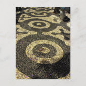 Pebble Art Footpath: Funchal, Madeira (Portugal) Postkarte (Vorderseite)