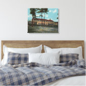 Pebble Beach, CA - del Monte Lodge View und Leinwanddruck (Insitu (Schlafzimmer))