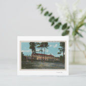 Pebble Beach, CA - del Monte Lodge View und Postkarte (Stehend Vorderseite)