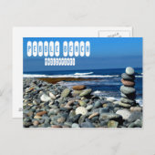 Pebble Beach in La Gewerkschaft Philippinen Postkarte (Vorne/Hinten)