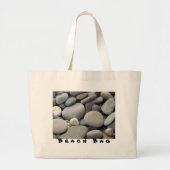 Pebble- Beachtasche Jumbo Stoffbeutel (Vorne)