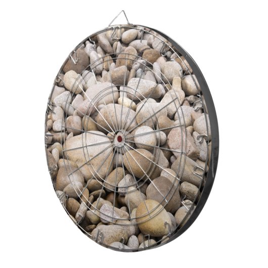 Pebble-Hintergrundmuster Dartscheibe (Vorderseite rechts)