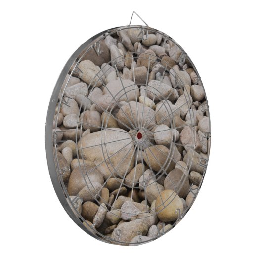 Pebble-Hintergrundmuster Dartscheibe (Vorderseite Links)