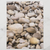 Pebble-Hintergrundmuster Flyer (Vorne)