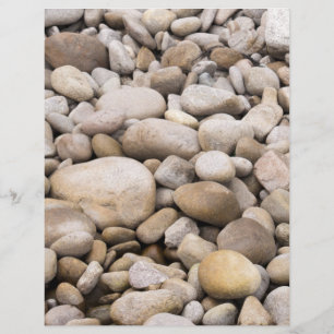 Pebble-Hintergrundmuster Flyer