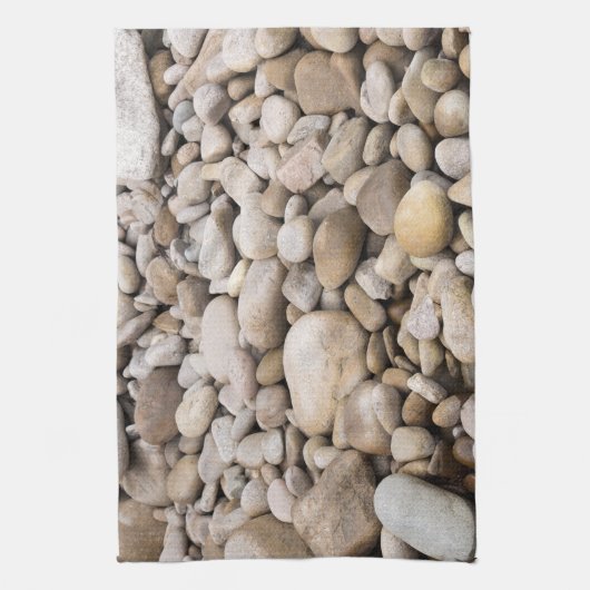 Pebble-Hintergrundmuster Handtuch (Vertikal)