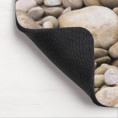 Pebble-Hintergrundmuster Mousepad (Ecke)