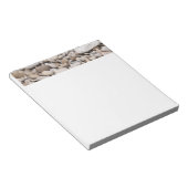 Pebble-Hintergrundmuster Notizblock (angewinkelt)