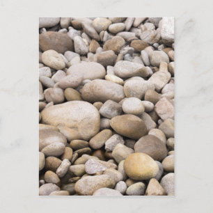 Pebble-Hintergrundmuster Postkarte