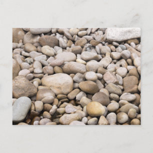 Pebble-Hintergrundmuster Postkarte