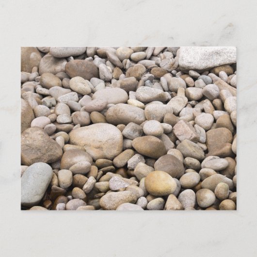 Pebble-Hintergrundmuster Postkarte (Vorderseite)