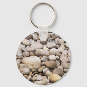 Pebble-Hintergrundmuster Schlüsselanhänger (Vorderseite)